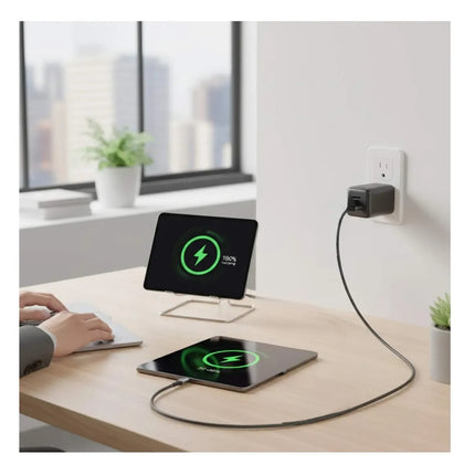 Cargador Carga Rápida 20W UGREEN USB-C y USB-A
