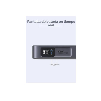Batería Portátil Magnético 30W Cable UBS-C Carga Rápida Negro Ugreen
