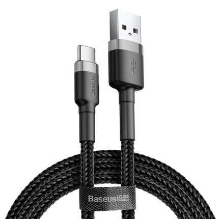 Cable Carga Rápida, USB-A a USB-C, Baseus, 2A, 480 Mbps
