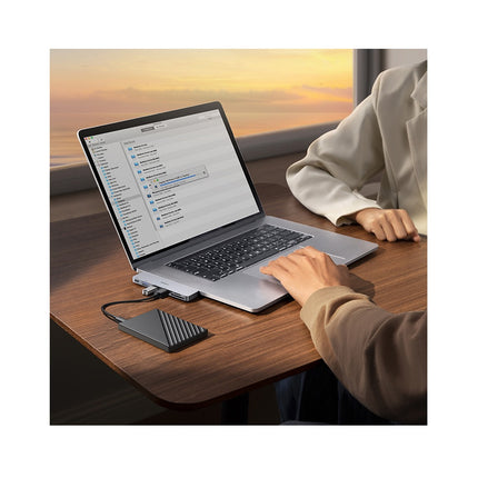 Adaptador para Laptop USB-Cx2 6 Puertos 3.0 Baseus