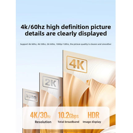 Cable adaptador HDMI a DisplayPort 4K/30Hz Ugreen