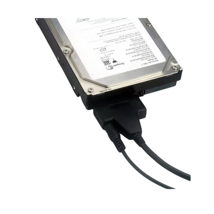 Adaptador Sata USB 3.0 para SSD y HDD 2.5" 3.5", adaptador de corriente 12V