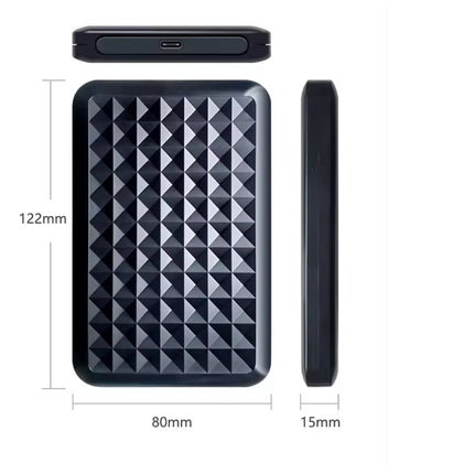 Carcasa Sata para SSD y HDD de 2.5", USB 3.1, Tipo-C, U25Q10031-T