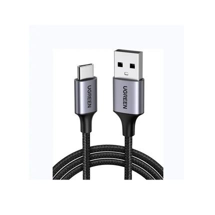 Cable UGREEN Carga Rapida, USB 2.0 a USB-C, 3A, nylon, 18W