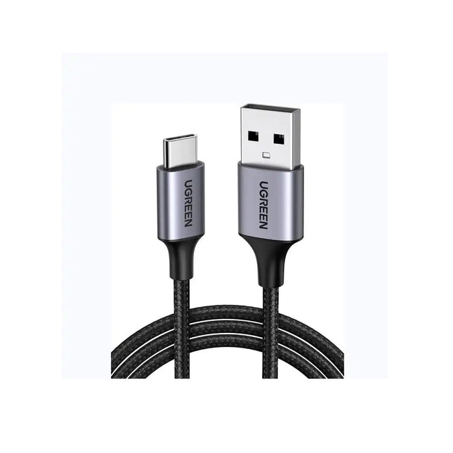 Cable UGREEN Carga Rapida, USB 2.0 a USB-C, 3A, nylon, 18W