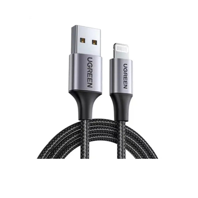 Cable UGREEN USB a Lightning, Para Iphone, Carga rapida 5A