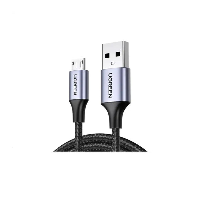 Cable UGREEN USB 2.0 a micro USB, Carga Rapida, 2 metros