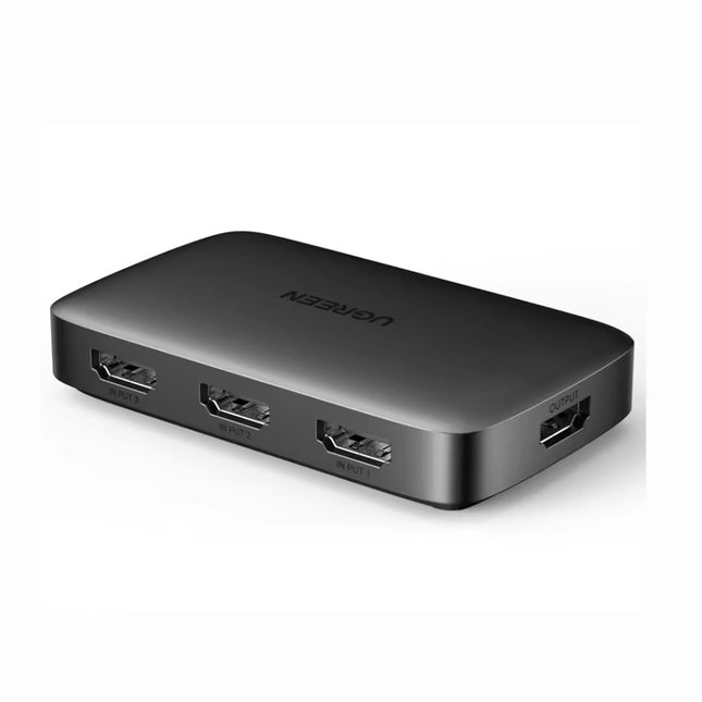 Switcher HDMI 3 en 1 UGREEN, Con Control Remoto