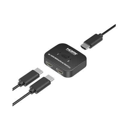 Switch HDMI 4K 2 en 1 3840*2160/60Hz Bidireccional