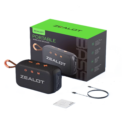 Parlante Inalámbrico Zealot S75 Resistente al Agua 5W