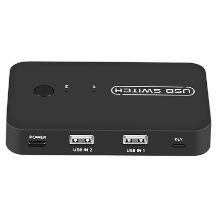 Switch USB2.0 2 Entradas 2 Salidas 2PC 1 teclado y Mouse
