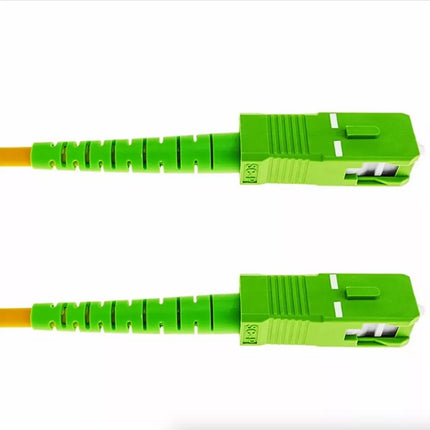 PatchCord de Fibra SC/APC-SC/APC 3mm PVC G652D 3m Pack 10 Unid